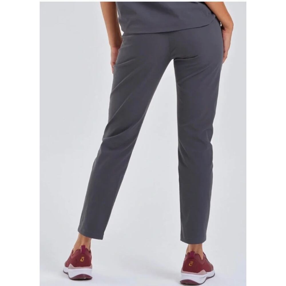 Medelita Women's Pixel Scrub Pants in Pewder Gray Color sz M - Picture 3 of 13